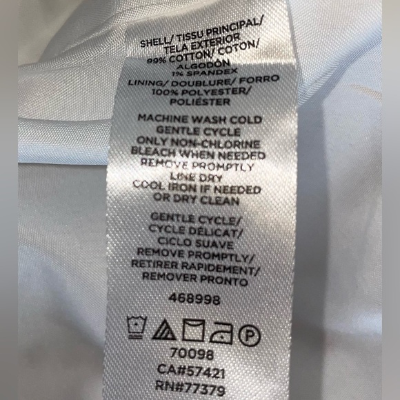 Ann Taylor Womens Floral Straight Pencil Skirt Size 0 NWOT - Picture 14 of 14